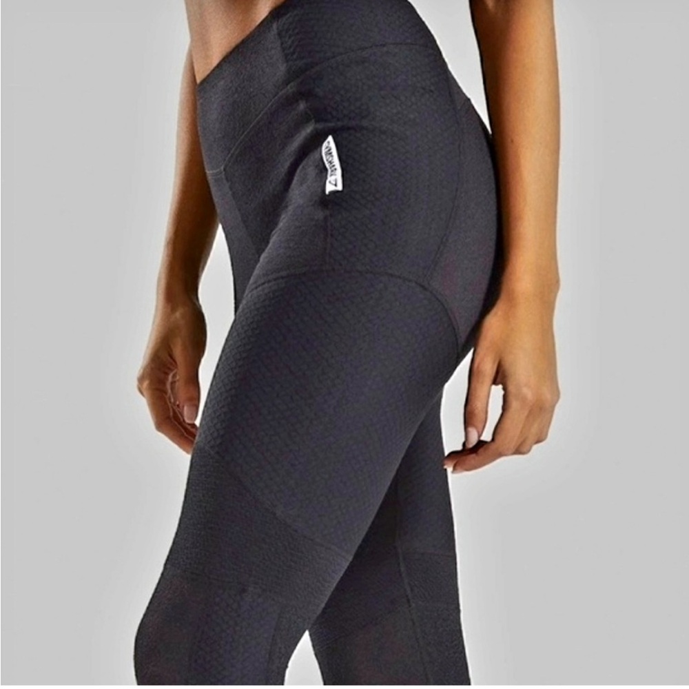 Gymshark true texture black leggings